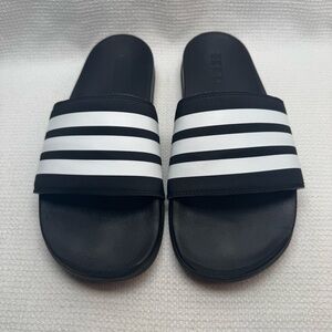 Adidas Adilette Comfort Slides, Men’s size 9